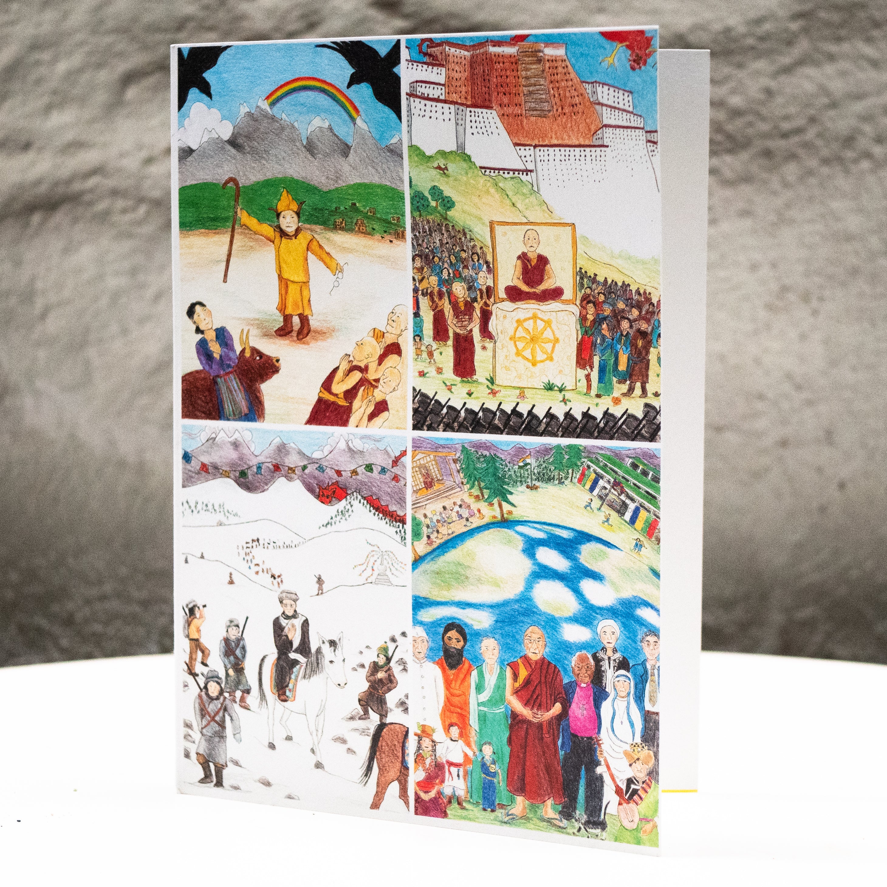 "One World" Greeting Cards